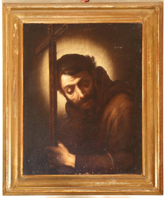 San Francesco in meditazione